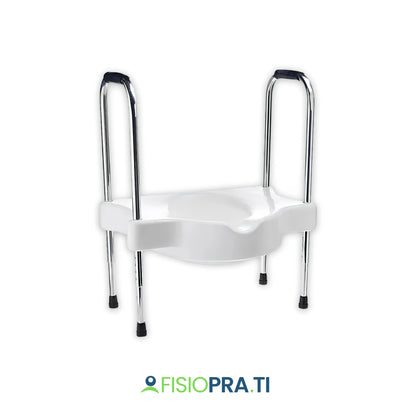 Assento Elevado Sanitário (Sit V) com Alças Reguláveis FISIOPRATI