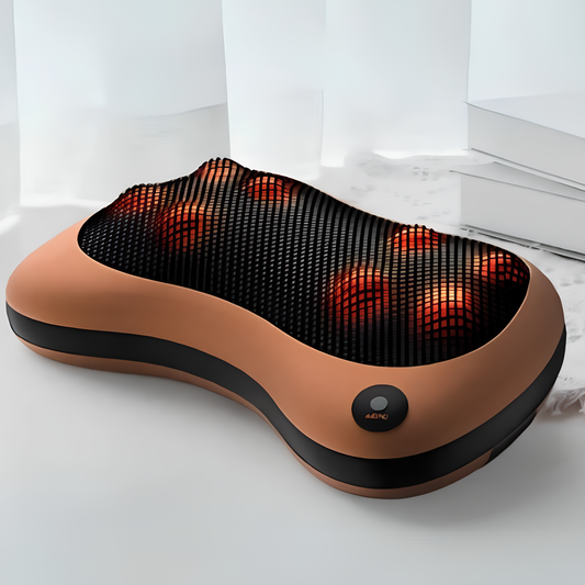 Massageador Corporal com Aquecimento Lombar Pescoço Pés FISIOPRATI
